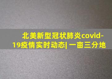 北美新型冠状肺炎covid-19疫情实时动态| 一亩三分地